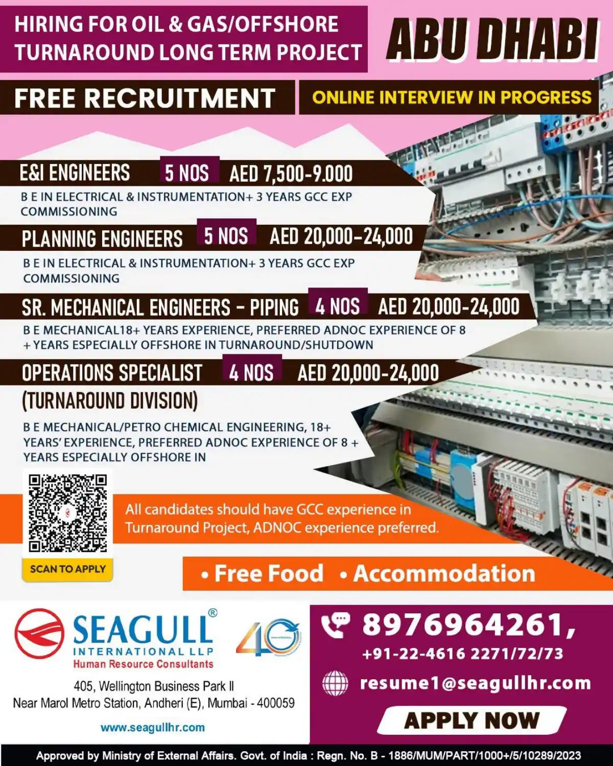 Abu Dhabi Turnaround Engineering Jobs – Apply Now