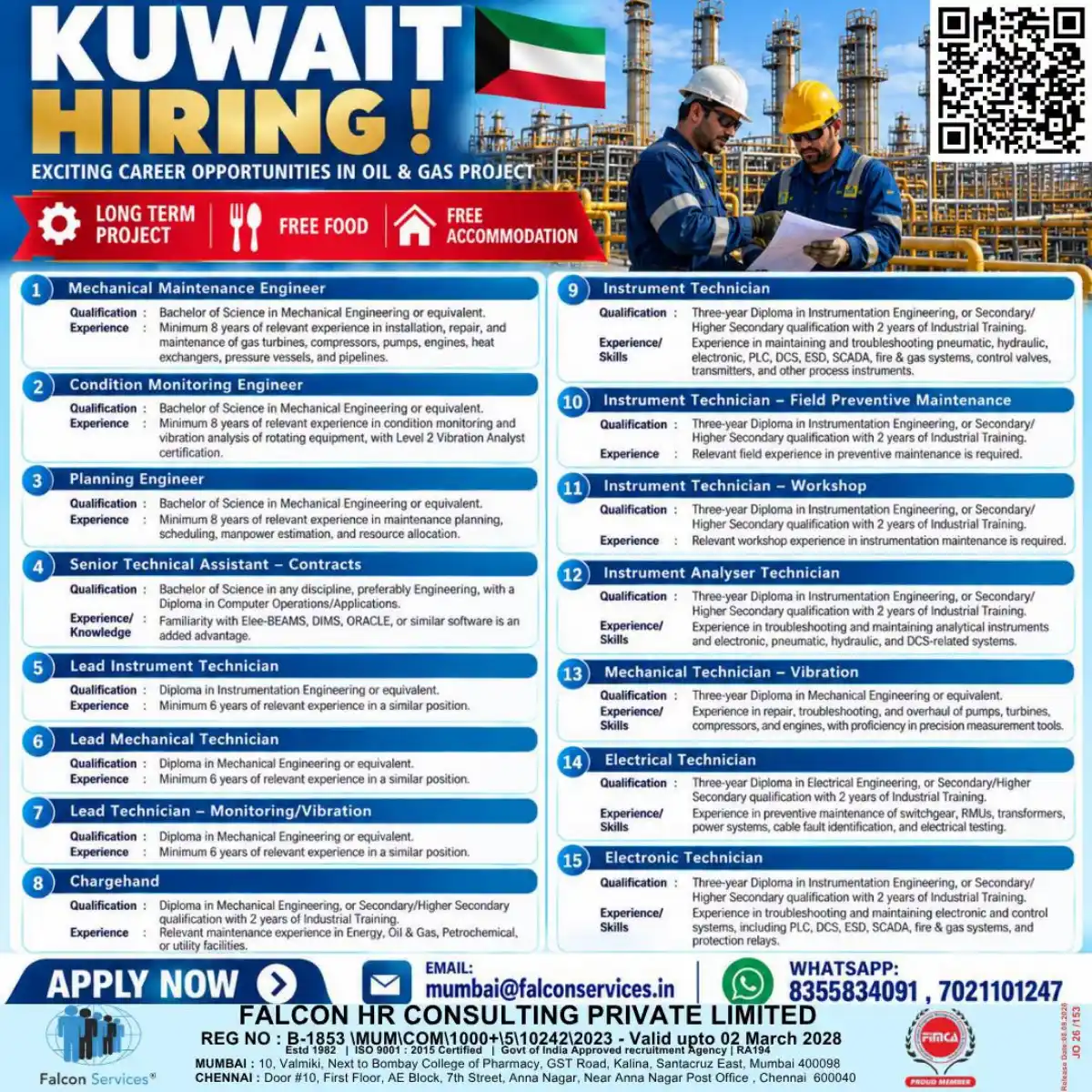 Kuwait Oil & Gas Jobs