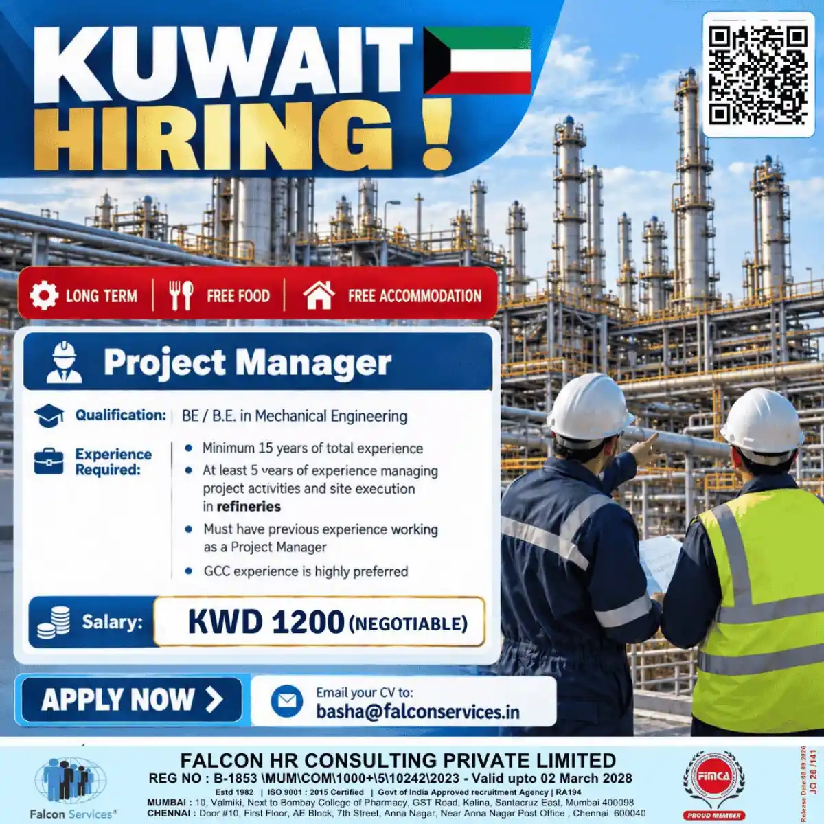 Project Manager – Kuwait