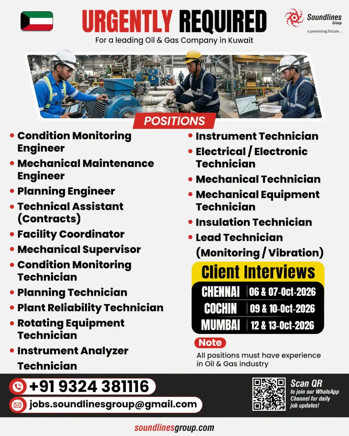 Oil & Gas Jobs in Kuwait – Soundlines