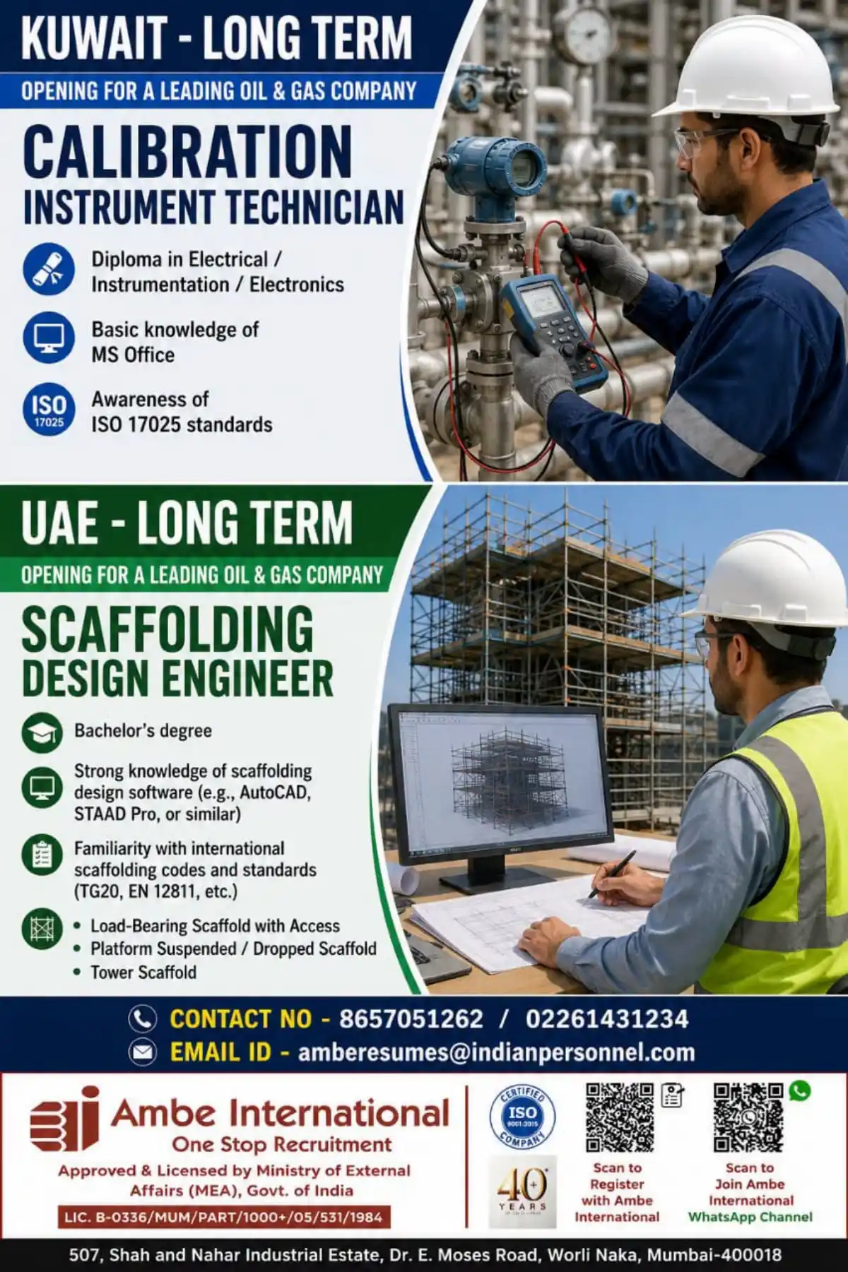 Oil & Gas Jobs in Kuwait & UAE