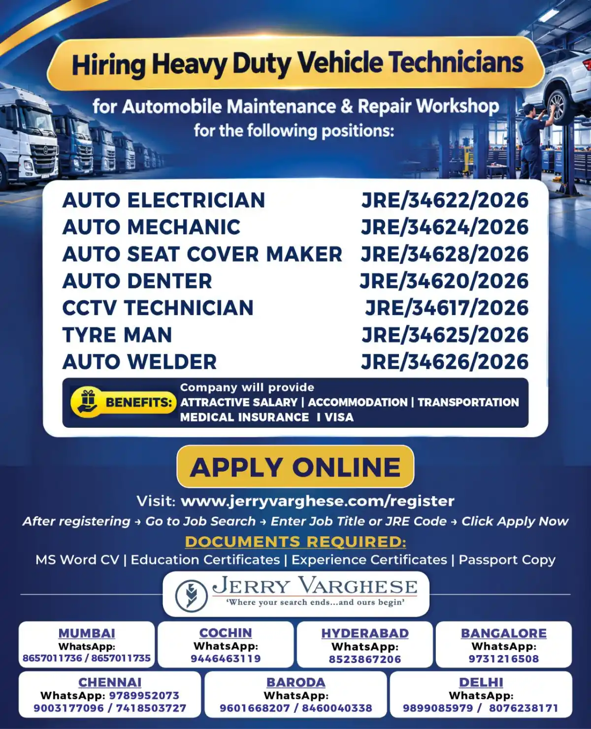 Heavy Duty Vehicle Technician Jobs
