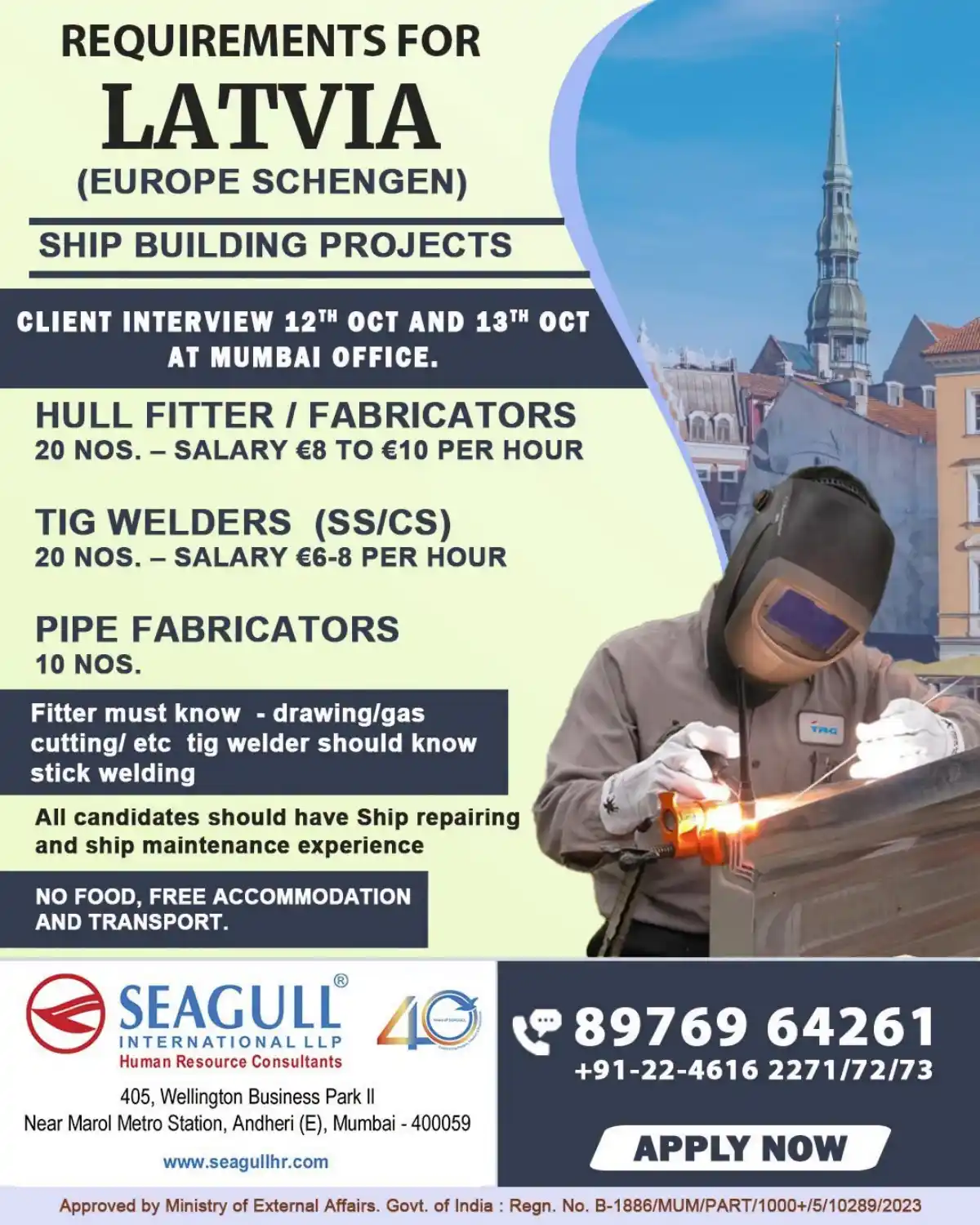 Ship Building Jobs in Latvia
